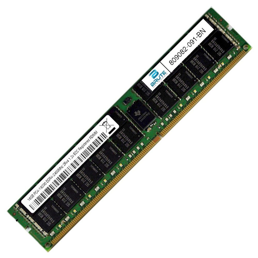 Brute Networks 809082-091-BN - 16GB DDR4-2400Mhz 2Rx4 ECC